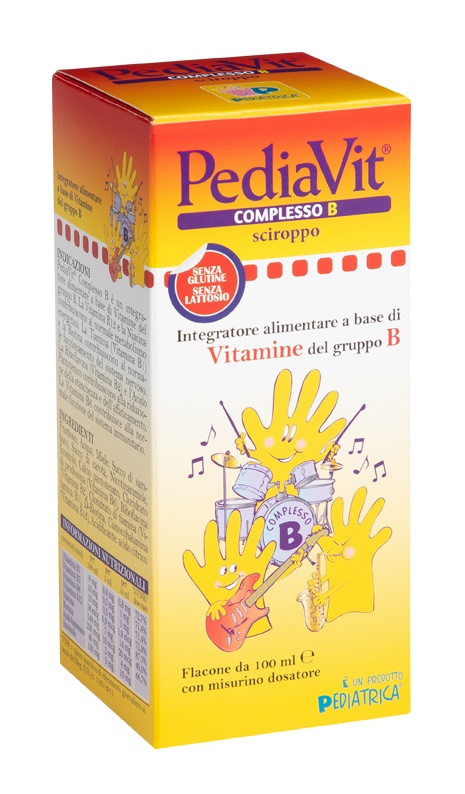 PEDIAVIT COMPLESSO B SCIROPPO 100 ML - latuafarmacia.org