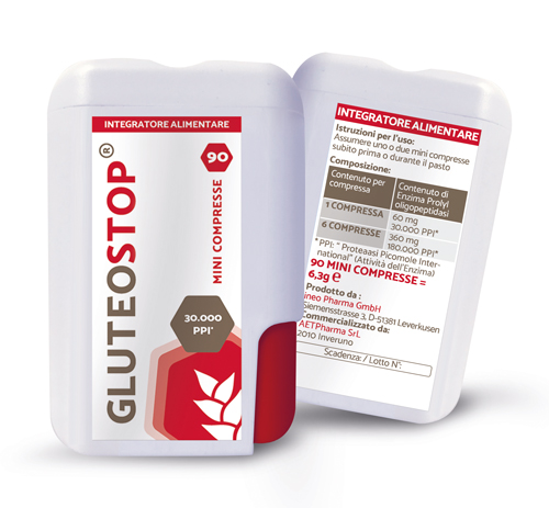 GLUTEOSTOP 90 MINI TABLETS - latuafarmacia.org