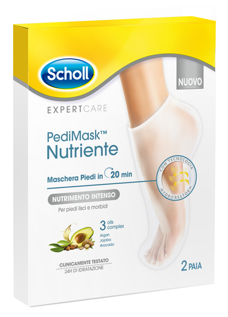 SCHOLL EXPERTCARE PEDIMASK NUTRIENTE 3 OILS COMPLEX - latuafarmacia.org