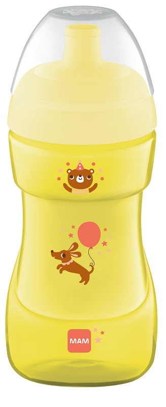 MAM TAZZA SPORTS 330 ML 12+ BECCUCCIO RIGIDO NEUTRO - latuafarmacia.org