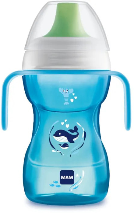 MAM TAZZA FUN TO DRINK 270 ML 8+ BECCUCCIO RIGIDO MASCHIO - latuafarmacia.org