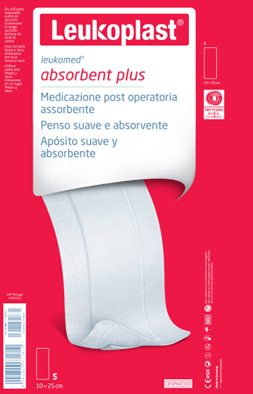 LEUKOMED MEDICAZIONE POST-OPERATORIA IN TESSUTO NON TESSUTO 10 X 25 CM - latuafarmacia.org