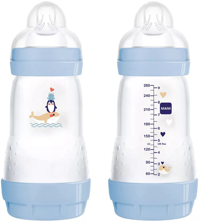 MAM BIBERON EASY START 260 ML 2+ TETTARELLA 2 MASCHIO - latuafarmacia.org