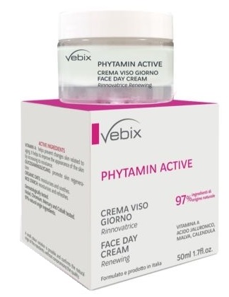 VEBIX PHYTAMIN CREMA VISO GIORNO RINNOVATRICE NEW 50 ML - latuafarmacia.org