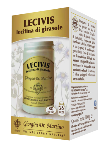 LECIVIS 100 G 80 SOFTGEL - latuafarmacia.org