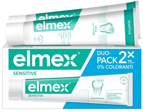 ELMEX SENSITIVE DENTIFRICIO BITUBO 2X75 ML - latuafarmacia.org