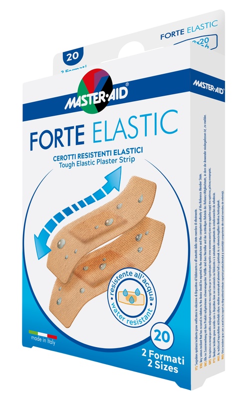 CEROTTO MASTER-AID ELASTIC 20 PEZZI 2 FORMATI - latuafarmacia.org
