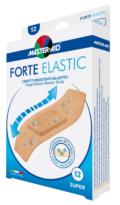 CEROTTO MASTER-AID ELASTIC SUPER 12 PEZZI - latuafarmacia.org