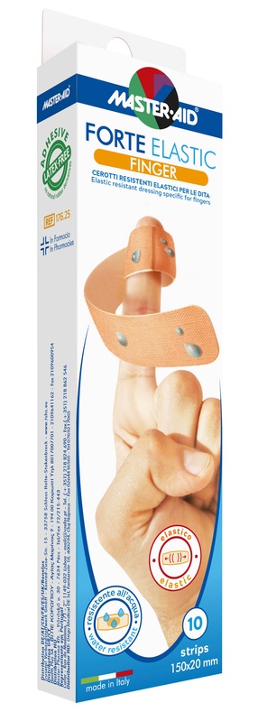 CEROTTO MASTER-AID ELASTIC FINGER 10 PEZZI - latuafarmacia.org