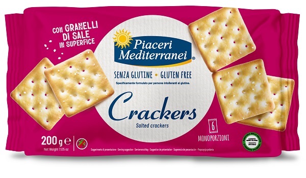 PIACERI MEDITERRANEI CRACKERS 200 G - latuafarmacia.org