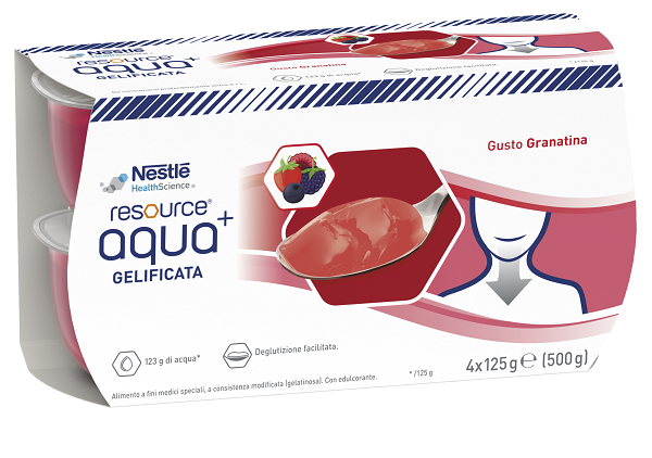 RESOURCE AQUA ACQUA GELIFICATA+GRENADA CUP 6 4X125 G - latuafarmacia.org
