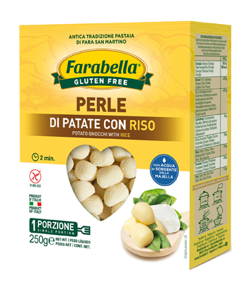 FARABELLA PERLE PATATE CON RISO 250 G - latuafarmacia.org