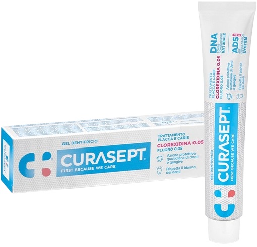 CURASEPT DENTIFRICIO 0,05 75 ML ADS+DNA - latuafarmacia.org