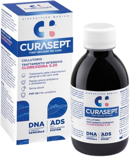 CURASEPT COLLUTORIO 0,20 ADS + DNA 200 ML - latuafarmacia.org