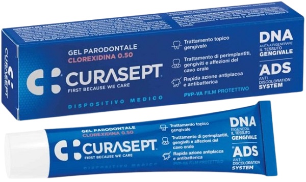 CURASEPT GEL PARODONTALE 0,5% 30 ML ADS + DNA - latuafarmacia.org