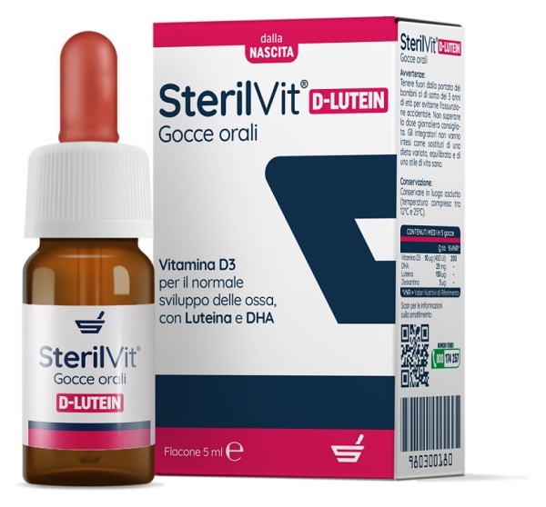 STERILVIT D LUTEIN DHA GOCCE 5 ML - latuafarmacia.org
