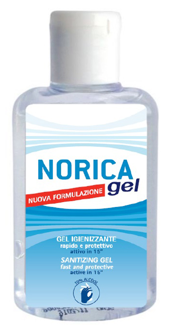NORICA GEL IGIENIZZANTE MANI NUOVA FORMULAZIONE 80 ML - latuafarmacia.org