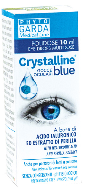 CRYSTALLINE BLUE GOCCE POLIDOSE 10 ML - latuafarmacia.org