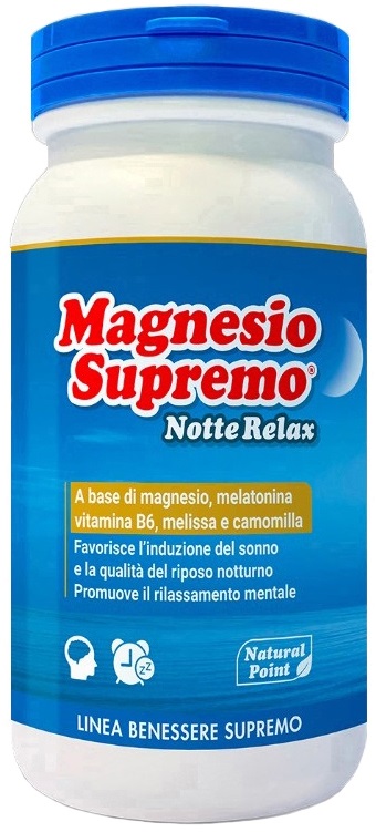 MAGNESIO SUPREMO NOTTE RELAX 150 G - latuafarmacia.org