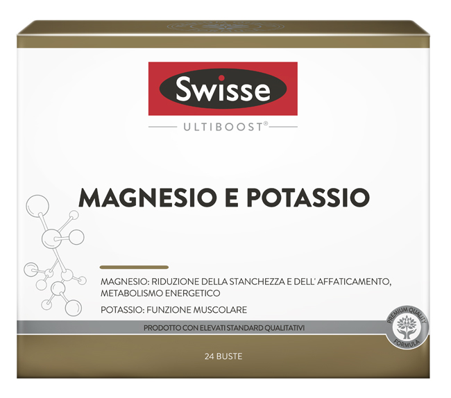 SWISSE MAGNESIO POTASSIO 24 BUSTINE - latuafarmacia.org