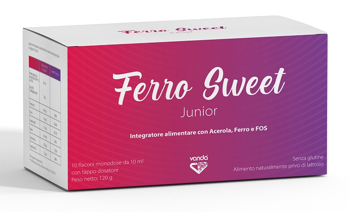 FERRO SWEET JUNIOR 10 FLACONCINI MONODOSE - latuafarmacia.org