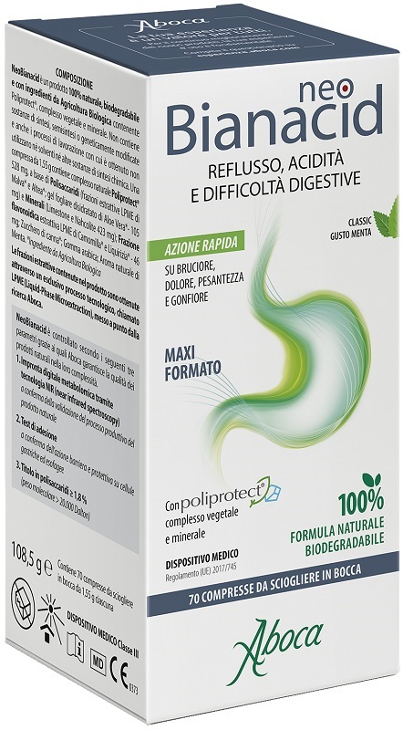 NEOBIANACID 70 COMPRESSE MASTICABILI - latuafarmacia.org