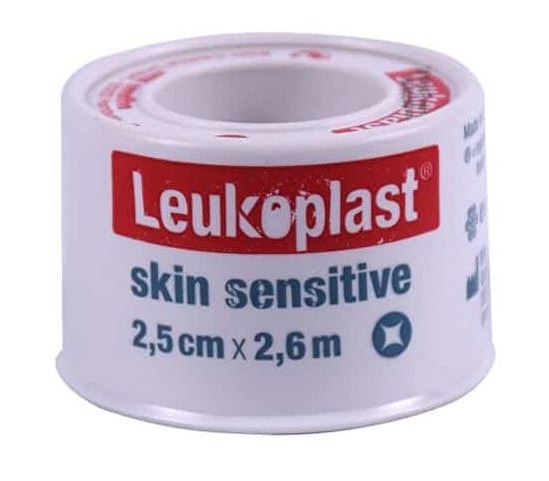LEUKOPLAST SKIN SENSITIVE CEROTTO SU ROCCHETTO CON MASSA ADESIVA IN SILICONE M2,6 X 2,5CM 1 PEZZO - latuafarmacia.org