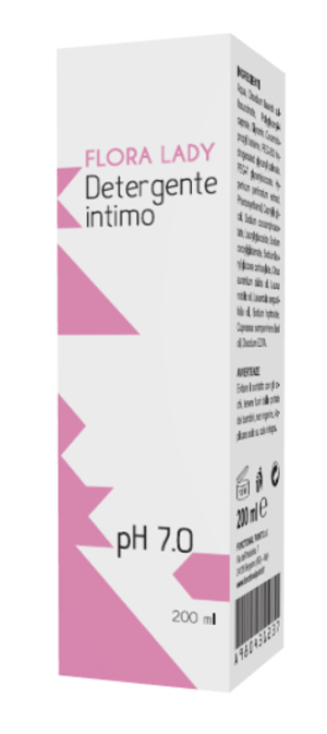 FLORA LADY DETERGENTE INTIMO PH 7,0 200 ML - latuafarmacia.org