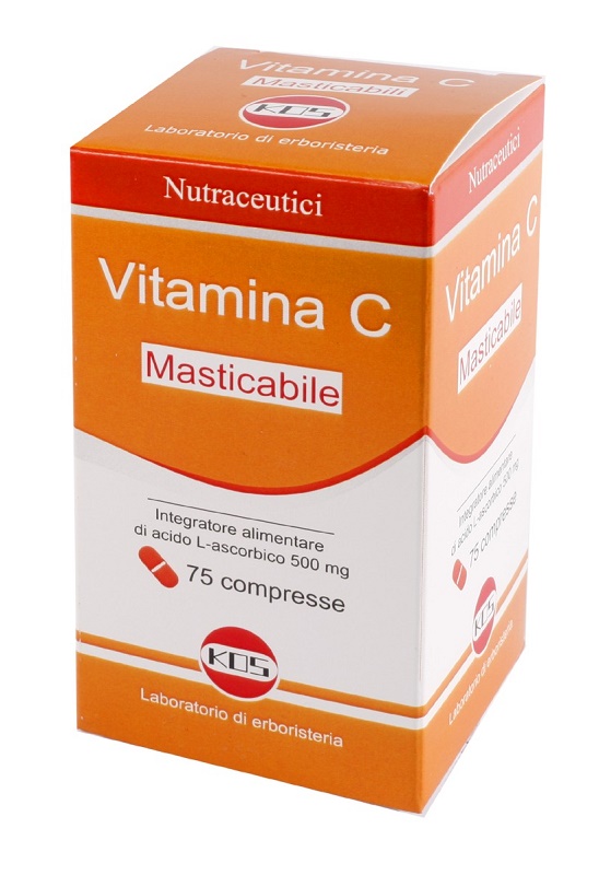 VITAMINA C MASTICABILE 75 COMPRESSE - latuafarmacia.org