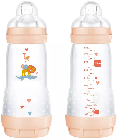 MAM BIBERON EASY START 320 ML 4+ TETTARELLA 3 FEMMINA - latuafarmacia.org