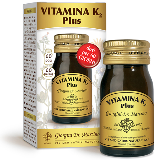 VITAMINA K2 PLUS 60 PASTIGLIE - latuafarmacia.org
