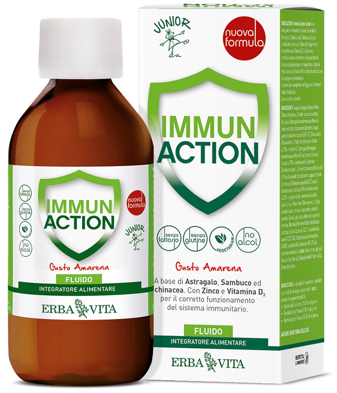 IMMUN ACTION FLUIDO JUNIOR 200 ML - latuafarmacia.org
