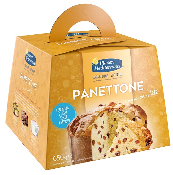 PIACERI MEDITERRANEI PANETTONE SENZA CANDITI 650 G - latuafarmacia.org