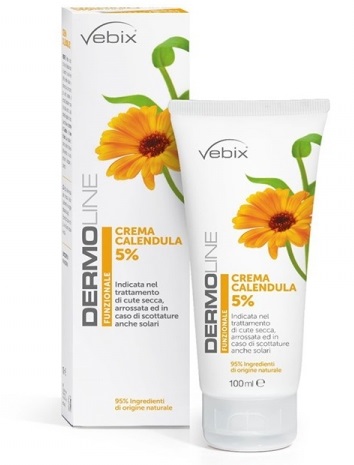 DERMOLINE CREMA VISO MANI CALENDULA 5% 100 ML - latuafarmacia.org