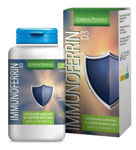 IMMUNOFERRIN D3 60 COMPRESSE OROSOLUBILI - latuafarmacia.org