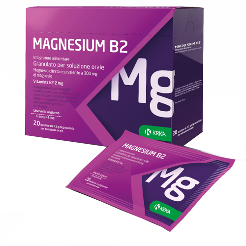 MAGNESIUM B2 300/2MG 20 BUSTINE - latuafarmacia.org