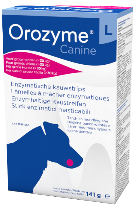 OROZYME CANINE STRISCE ENZIMATICHE MASTICABILI PER CANI DI TAGLIA GRANDE - latuafarmacia.org