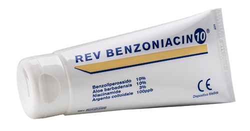 REV BENZONIACIN 10 CREMA 100  ML - latuafarmacia.org