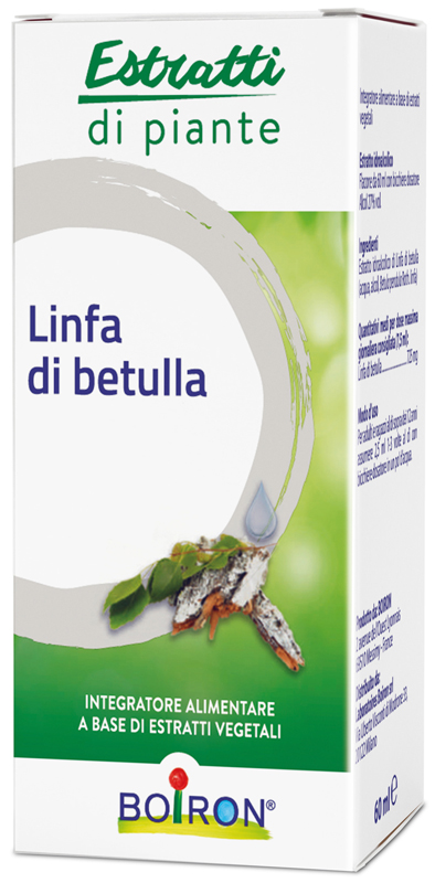 LINFA DI BETULLA SEVE DE BOULEAU BOIRON ESTRATTO IDROALCOLICO 60 ML - latuafarmacia.org