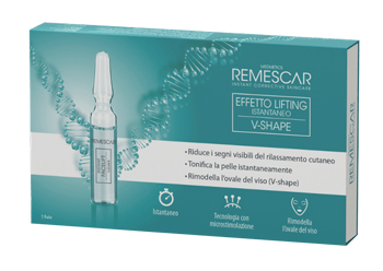 REMESCAR EFFETTO LIFTING ISTANTANEO V-SHAPE 5 FIALE X 2 ML - latuafarmacia.org