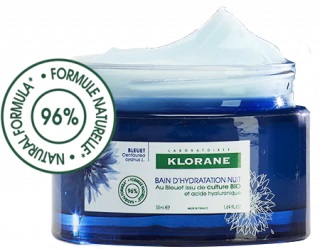 KLORANE CREMA IDRATANTE NOTTE FIORDALISO ACIDO IALURONICO 50 ML - latuafarmacia.org