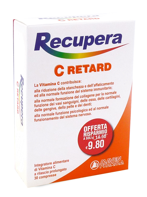 RECUPERA C RETARD 30 COMPRESSE - latuafarmacia.org