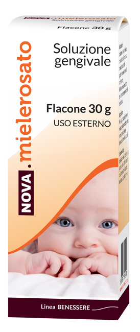 NOVA MIELEROSATO SOLUZIONE GENGIVALE 30 G - latuafarmacia.org