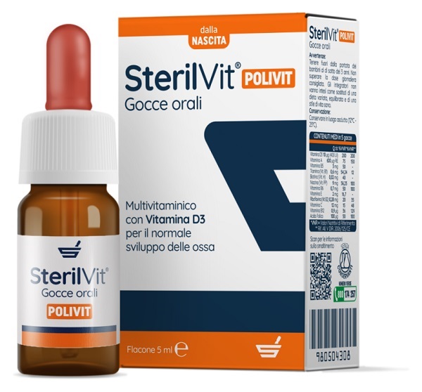 STERILVIT POLIVIT GOCCE 5 ML - latuafarmacia.org