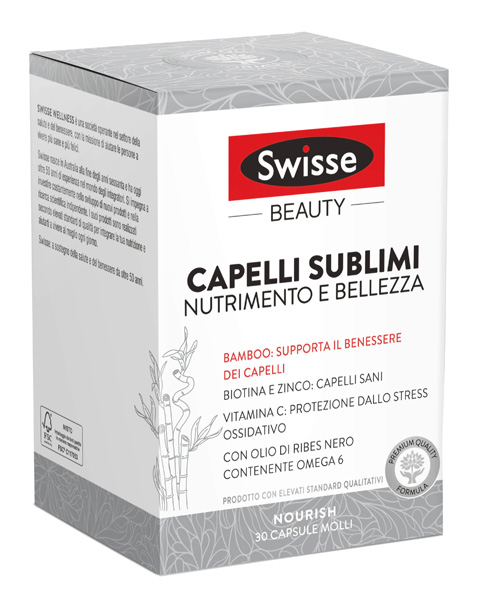 SWISSE CAPELLI SUBLIMI 30 CAPSULE - latuafarmacia.org