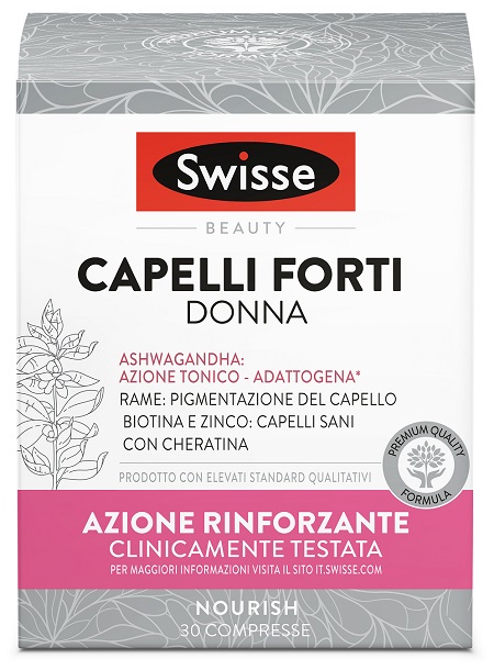SWISSE CAPELLI FORTI DONNA 30 COMPRESSE - latuafarmacia.org