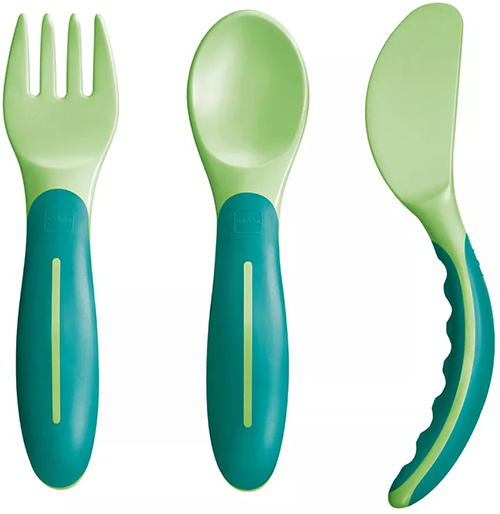 MAM BABYS CUTLERY 6+ NEUTRO - latuafarmacia.org