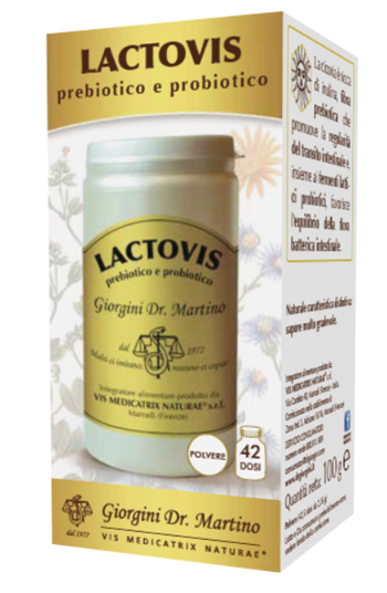 LACTOVIS PREBIOTICO PROBIOTICO 100 G - latuafarmacia.org