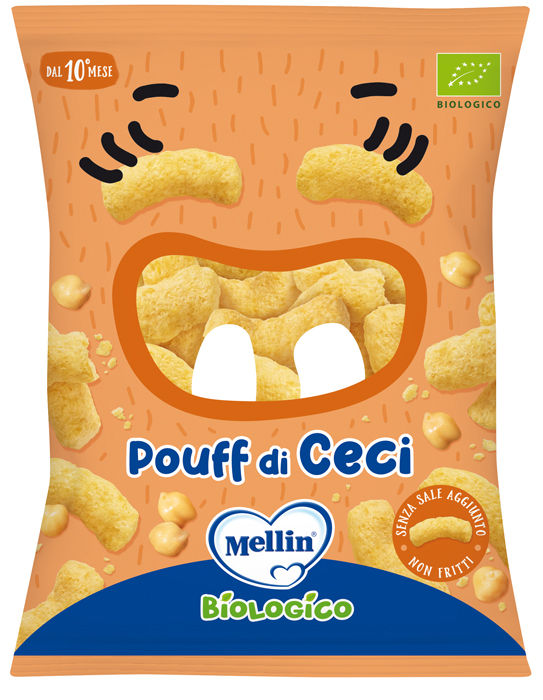 MELLIN SNACK BIO POUFF CECI 20 G - latuafarmacia.org