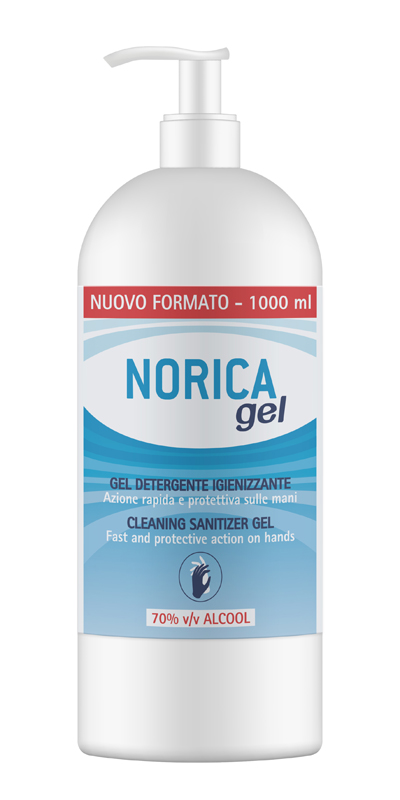 NORICA GEL DETERGENTE IGIENIZZANTE 70% ALCOOL 1000 ML - latuafarmacia.org